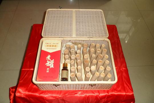 Giác hơi ống trúc nấu thuốc